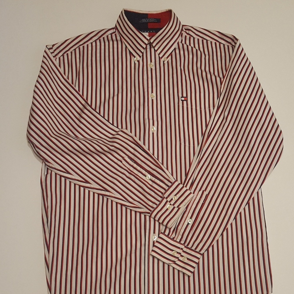 Tommy Hilfiger Shirt (Medium) 100% Cotton - Picture 2 of 4
